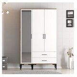 Hanah home Ormar Kumsal RT, 120x47,5x201,4 cm, Bijela | Eponuda.ba