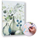  Slikanje po številkah Delček narave | low difficulty | Shoptok.si
