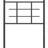  Kovinsko posteljno vzglavje črno 80 cm, (21142899) | Shoptok.si