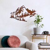 Wallity Zidna dekoracija Mountain-3, 70cmx40cm, Bakar Cene