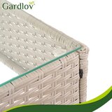 Gardlov Baštenski Set Klupa Sto i Fotelje Bež Ratan | Eponuda.com