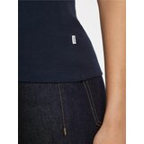 Guess Jeans Top nočno modra / bela | Shoptok.si