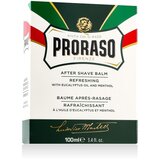 Proraso Green After Shave Balm balzam po britju z mentolom in evkaliptusom 100 ml Cene
