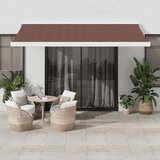 Tenda na ručno uvlačenje smeđa 450 x 300 cm | shoptok.hr