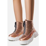 Gemre Golden lacquered snow boots Leonel | Shoptok.si