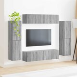  Set TV komoda 8 pcs Siva Sonoma Konstruirano drvo | shoptok.hr