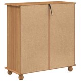  Komoda ASKIM Smeđa 91 x 40 x 95,5 cm Čvrsto borovo drvo | shoptok.hr