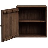 House Nordic Tamno smeđa polica s više razina od punog hrasta 30 cm Townsville – | shoptok.hr