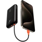 Veger powerbank 20000 mAh s ugrađenim kabelima Type C / Lightning PD QC3.0 35W K2 (W2068) crni | shoptok.hr