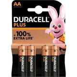 Duracell Baterije Plus AA (MN1500/LR6) - paket 4 kom. | Shoptok.si