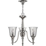 Elstead Lighting Elstead Chandon Večkraki lestenec s 3 lučmi, srebrna barva, E14, (22099777) Cene