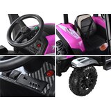 Veliki Velik traktor s prikolico 4x4 – roza | Shoptok.si