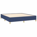 Okvir za krevet bez madraca plavi 160x200 cm od tkanine | shoptok.hr