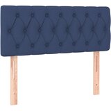  Krevet s oprugama i madracem plavi 120 x 200 cm od tkanine | shoptok.hr