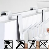 DSEAP Notranji vratni obešalnik iz nerjavečega jekla s 6 kavlji | Shoptok.si