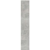 Sobna pregrada / ormarić siva boja betona 100x24x140 cm iverica | shoptok.hr