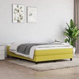 vidaXL Vzmetnica z žepkasto vzmetjo zelen 140x200x20 cm blago | Shoptok.si