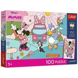 Trefl Disney Minnie Mouse Ružičasta avantura slagalica 100 dijelova s posterom - Cijene