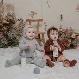 Suavinex Poetry SX Pro Physiological Glass M steklenička za dojenčke 3 m+ Medium Flow - Blue 240 ml | Shoptok.si