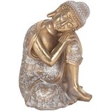 Signes Grimalt Kipci in figurice Buddha Figura Meditira Pozlačena | Shoptok.si