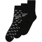 Reebok Čarape svijetlosiva / crna
