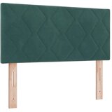  Krevet s od storage Tamnozelena 100 x 200 cm Baršun - Tamnozelena 100 x 200 cm Dizajn s rombovima | shoptok.hr