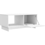  Klubska miza Bela visok sijaj 90 x 50 x 40 cm Inženirski les, (5000295412) | Shoptok.si