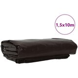 vidaXL Cerada 650g / m² Smeđa 1,5 x 10 m Platno s PVC premazom | shoptok.hr