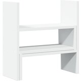  Organizator za stol podesivi bijeli 40 x 17 x 41 cm drveni | shoptok.hr