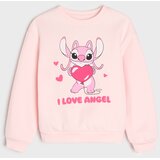 Sinsay Crewneck majica s pamukom Stitch | shoptok.hr