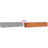 vidaXL Povišena vrtna gredica boja hrđe 240 x 80 x 45 cm čelik COR-TEN | shoptok.hr