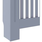 vidaXL pokrivač radijatora 2 pcs siva 152 x 19 x 81.5 cm | shoptok.hr
