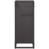  Stalak za drva crni 25x25x60 cm Hladno valjani čelik | shoptok.hr