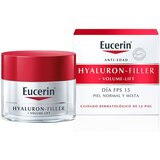 EUCERIN® HYALURON FILLER + Volume-Lift Dnevna Krema za Normalnu do Mješovitu Kožu 50 ml | shoptok.hr