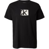 Calvin Klein Jeans Majica črna / bela Cene