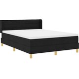 Box Postelja z vzmetnico z vzmetnico Črna 190 x 140 cm Poliester, (5000142044) | Shoptok.si