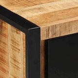vidaXL TV omarica 80x30x40 cm Masivni neobdelan les Mango | Shoptok.si