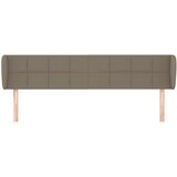  Uzglavlje s ušima smeđesivi 163x23x78/88 cm od tkanine | Eponuda.com