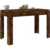  Blagovaonski stol boja dimljenog hrasta 120 x 60 x 76 cm drveni | shoptok.hr