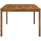 Stol za večeru u vrtu Prirodna 110 x 108,5 x 75 cm Slike