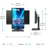 BenQ PhotoVue SW272U 27" 4K UHD monitor | shoptok.hr