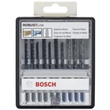 Bosch set listova za pilu robustline (drvo/metal/plastika, 10 -dij., t-završetak) | shoptok.hr