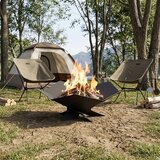  Kamin Crna 53 x 53 x 18,5 cm Čelik | shoptok.hr