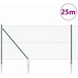  Zavareno žičano ograđivanje s bodljama 25 x 1,4 m Zelena Mreža | Shoptok.si