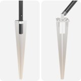  Ograjni stebri 13 pcs Siva Ø32mm 100 cm Pocinkano jeklo, (5000094901) | Shoptok.si