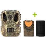 OXE Lovska kamera Gepard II, lovski detektor in sončna plošča + 32GB kartica SD in 6 baterij!