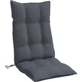  Jastuci za stolicu s visokim naslonom 4 kom antracit tkanina | shoptok.hr