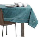 AmeliaHome stolnjak Vesta s manšetom i obrubom 140x240 cm, morsko plava | shoptok.hr