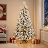  Umjetno božićno drvce s nogom 300 LED lampica | shoptok.hr