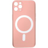 AVIZAR Ovitek MagSafe za iPhone 11 Pro Soft Touch Mate Raised Edges roza, (20575156) Cene